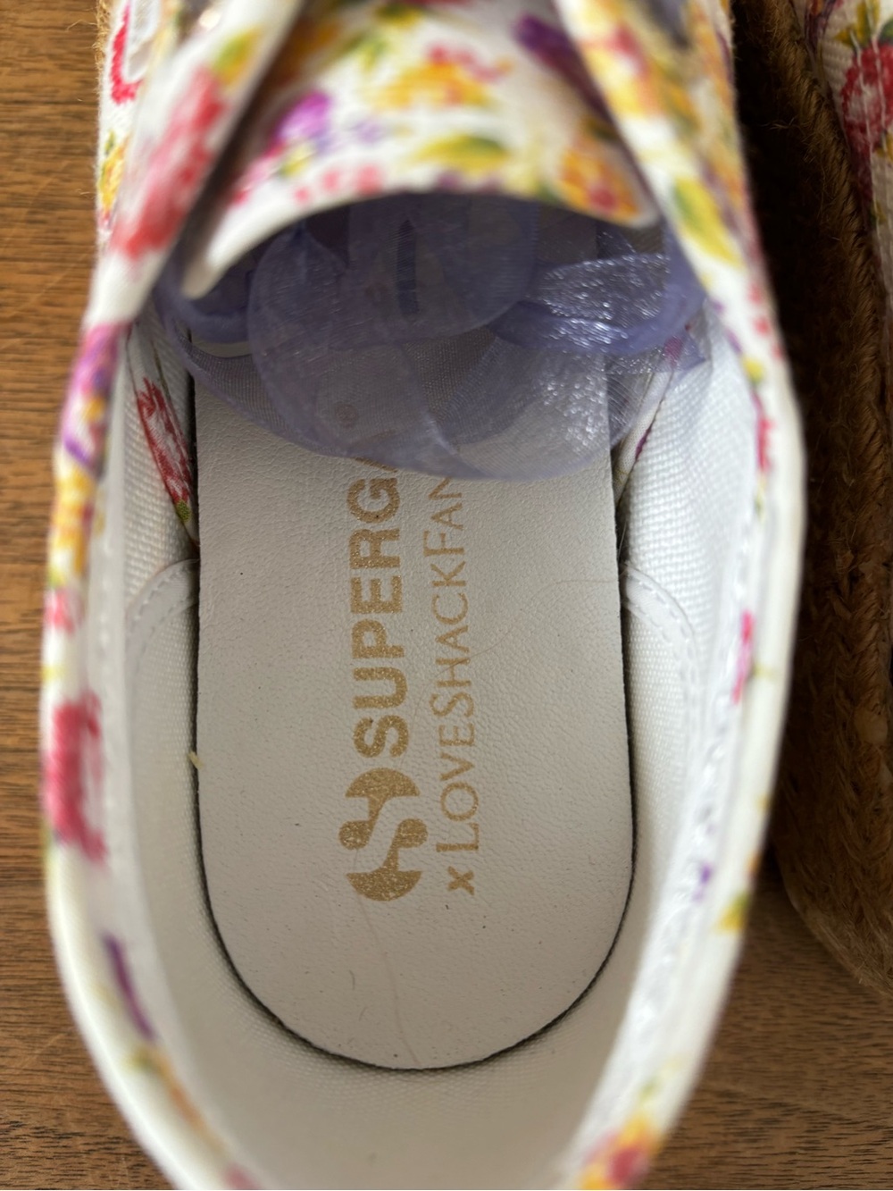 Superga x Loveshackfancy 2790 platform sneakers 6 - Picture 9 of 15